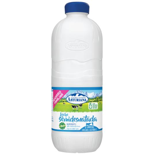 LECHE SEMIDESNATADA ASTURIANA 2.2L