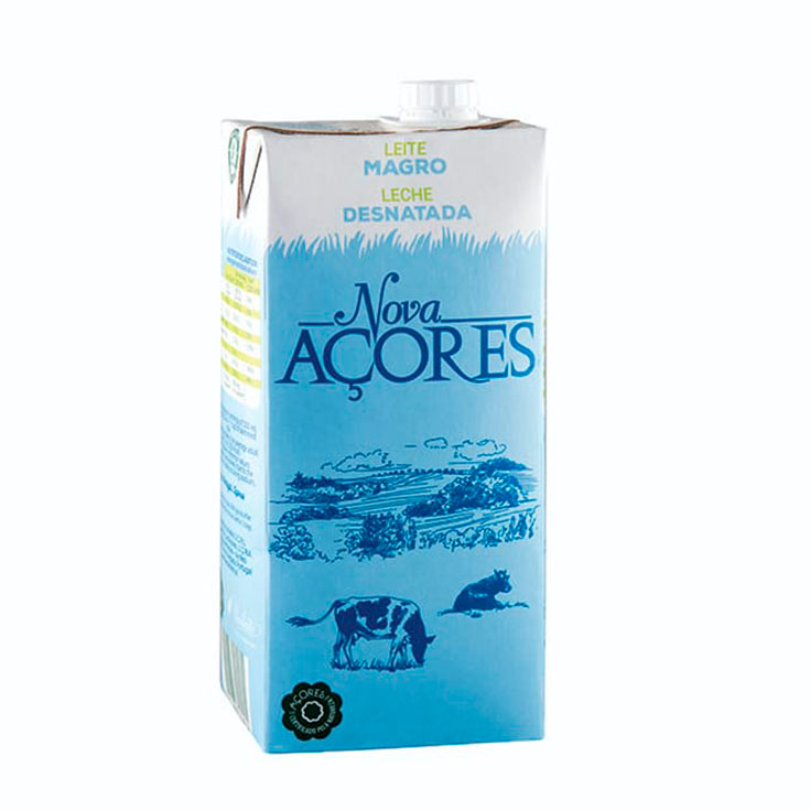 LECHE DESNATADA BRICK NOVA ACORES 1L