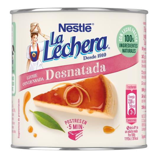 LECHE CONDENSADA DESNATADA LA LECHERA 387G