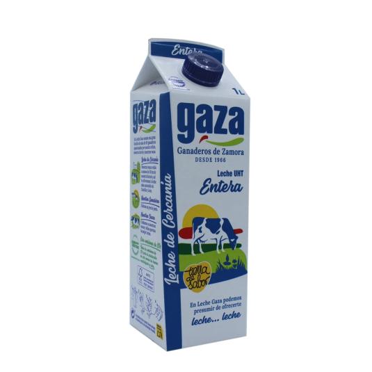 LECHE ENTERA GAZA 1L