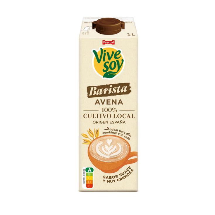 BEBIDA VEGETAL AVENA BARISTA VIVE SOY 1L