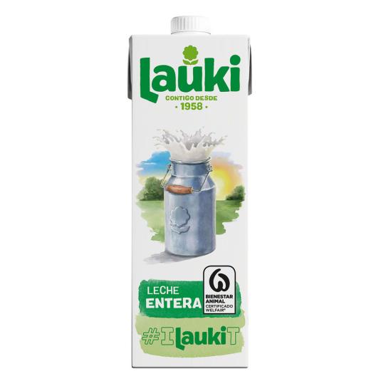 LECHE ENTERA BRICK LAUKI 1L