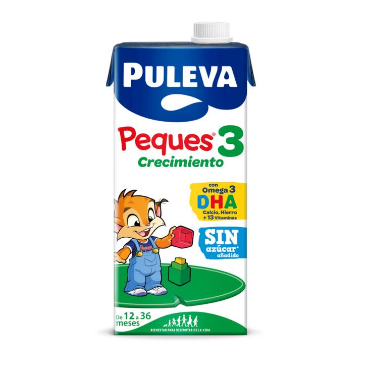 LECHE INFANTIL CRECIMIENTO PEQUES 3 PULEVA 1L - LaDespensa