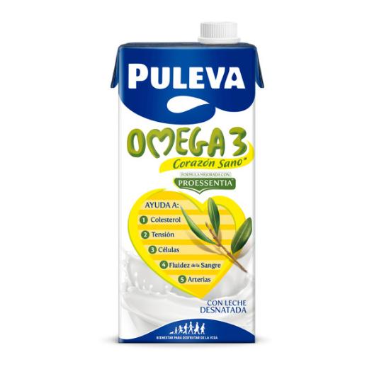 PREPARADO LACTEO COLESTEROL OMEGA 3 PULEVA 1L