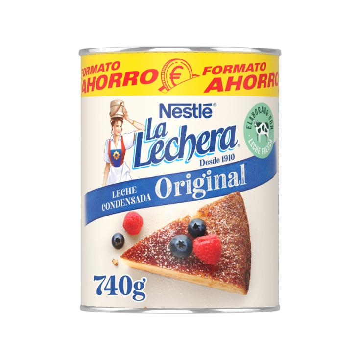 LECHE CONDENSADA ENTERA  LA LECHERA 740G