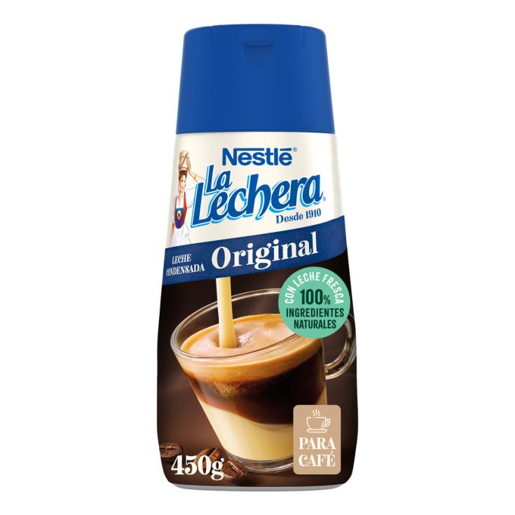 LECHE CONDENSADA SIRVE FÁCIL LA LECHERA 450G