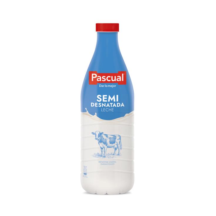 LECHE SEMIDESNATADA BOTELLA PASCUAL 1.5L - LaDespensa