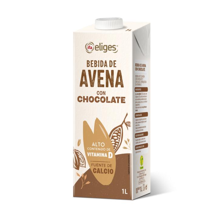 BEBIDA DE AVENA CON CHOCO ENRI CALCIO Y VIT IFA ELIGE 1L