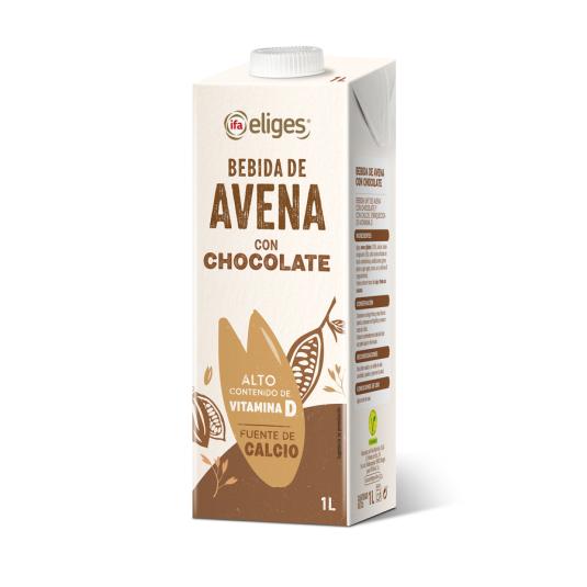 BEBIDA DE AVENA CON CHOCO ENRI CALCIO Y VIT IFA ELIGE 1L