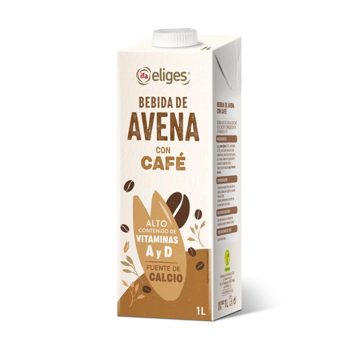 BEBIDA DE AVENA CAFE/ CALCIO/VIT A Y D IFA ELIGE 1L