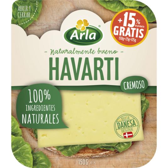 QUESO HAVARTI LONCHA ARLA 150G