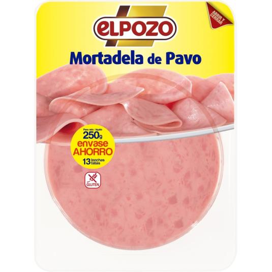 MORTALEDA PAVO LONCHAS EL POZO 250G