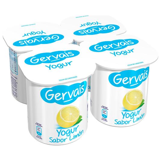 YOGUR LIMON GERVAIS P4 120G/U