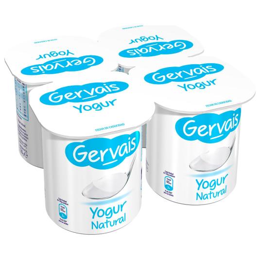 YOGUR NATURAL GERVAIS P4 120G/U