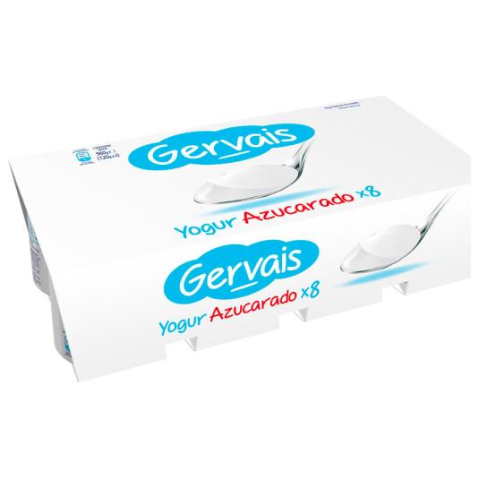 YOGUR NATURAL AZUCARADO GERVAIS P8 120G/U