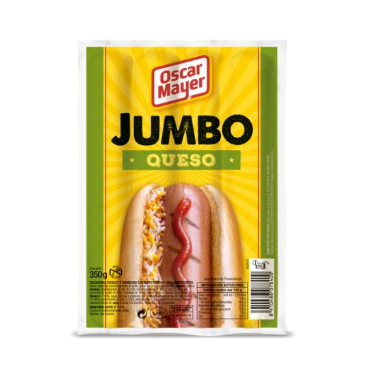 SALCHICHA QUESO JUMBO OSCAR MAYER 350G