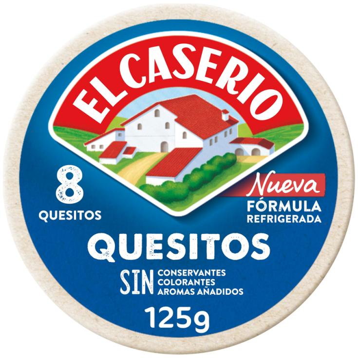 QUESO FUNDIDO PORCIÓN EL CASERIO P8 125G