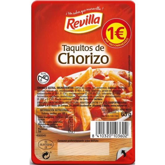 CHORIZO TAQUITO REVILLA 65G