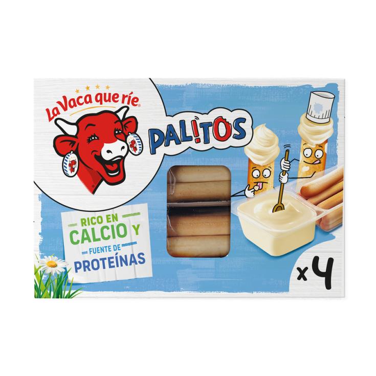 CREMA DE QUESO PALITOS DE PAN LA VACA QUE RIE P4 35G/U