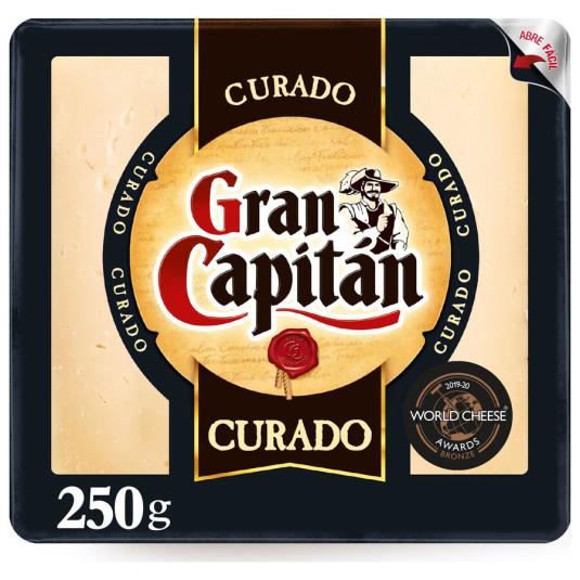 QUESO CURADO CUÑA GRAN CAPITAN 250G