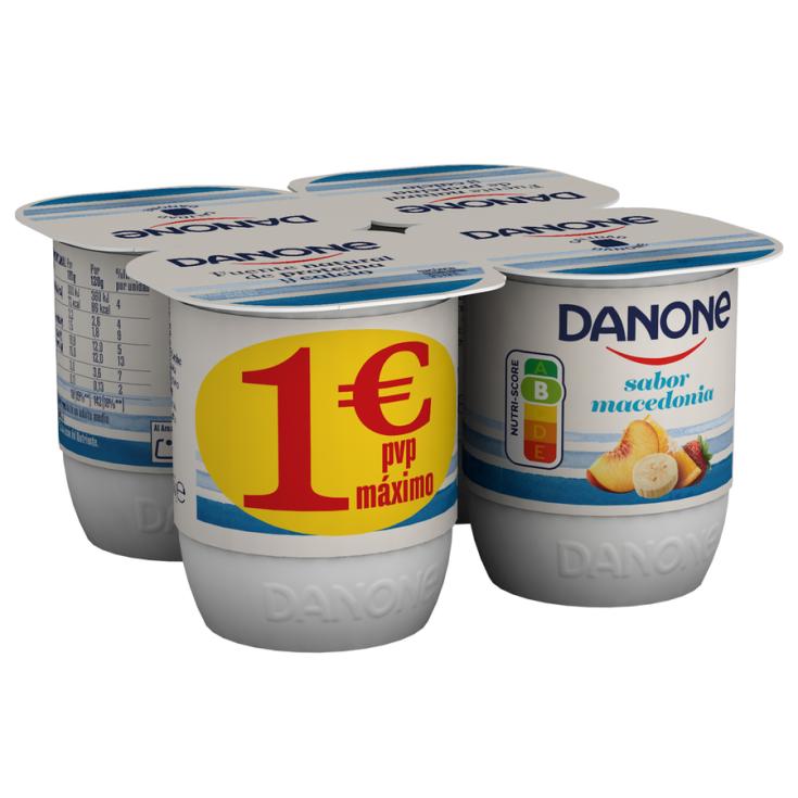 YOGUR MACEDONIA DANONE P4 120G/U