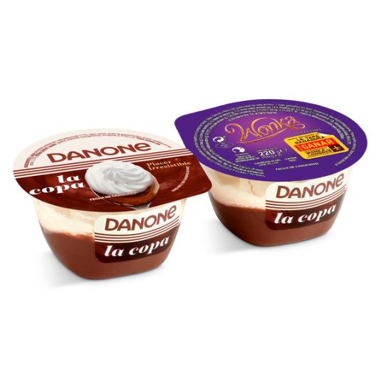 COPA CHOCOLATE NATA  DANONE P2 110G/U