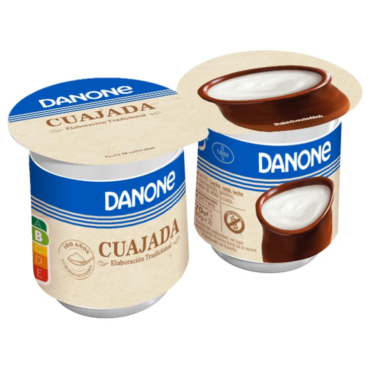 CUAJADA NATURAL  DANONE P2 135G/U