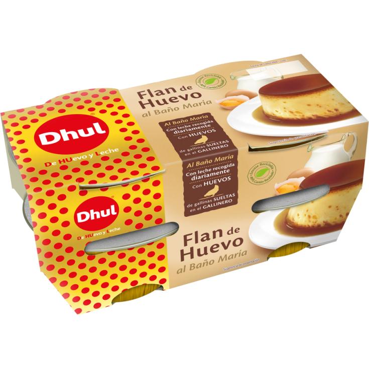 FLAN HUEVO  DHUL P4 100G/U