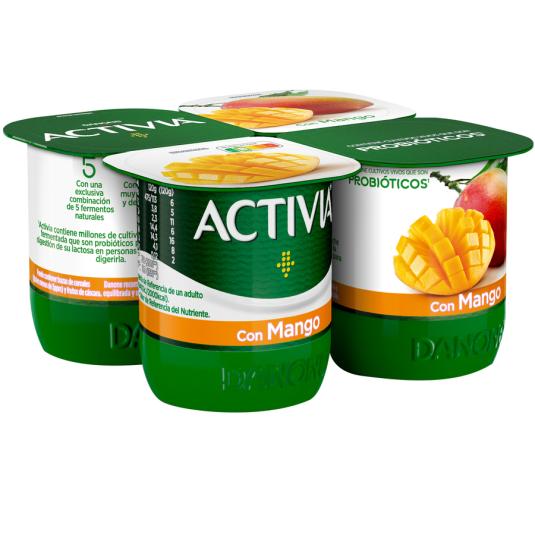 YOGUR BIFIDUS NATURAL ACTIVIA DANONE P8 120G/U - LaDespensa