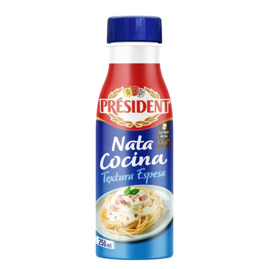 NATA PARA COCINAR PRESIDENT 250ML