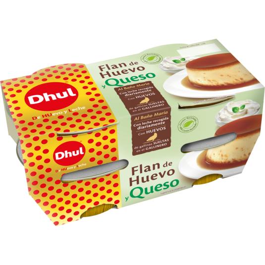 FLAN QUESO  DHUL P4 110G/U