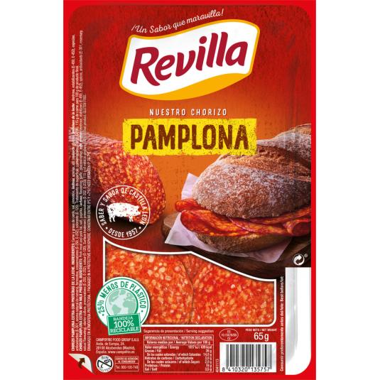 CHORIZO PAMPLONA LONCHAS REVILLA 65G