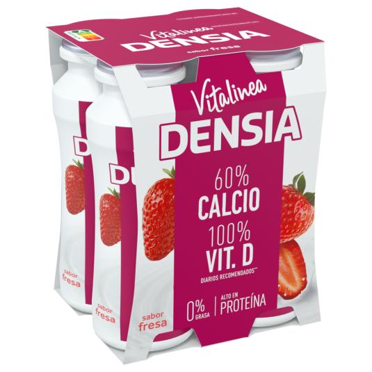 YOGUR LIQUIDO FRESA DENSIA FORTE DANONE P4 100G/U