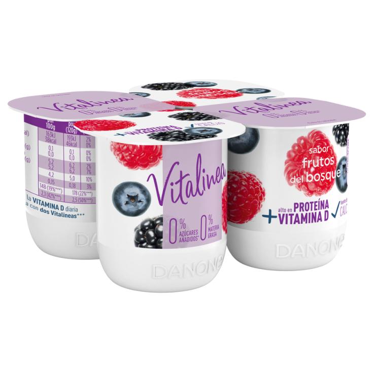 Yogur natural azucarado danone p-4x120g