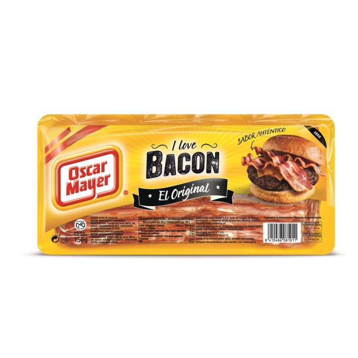 BACON LONCHAS OSCAR MAYER 150G