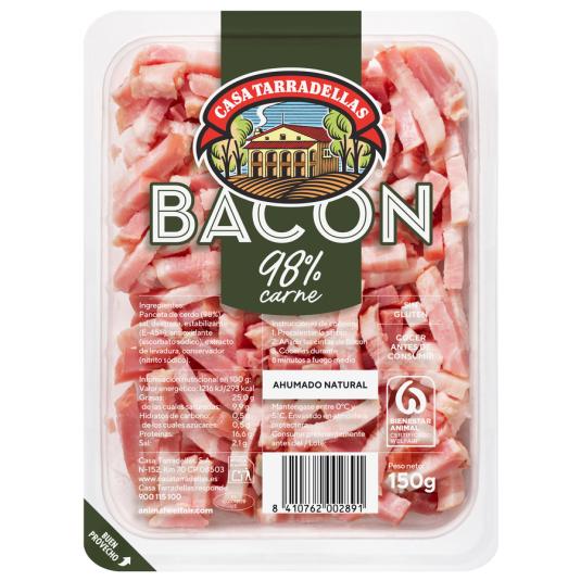 BACON CINTAS CASA TARRADELLA 150G