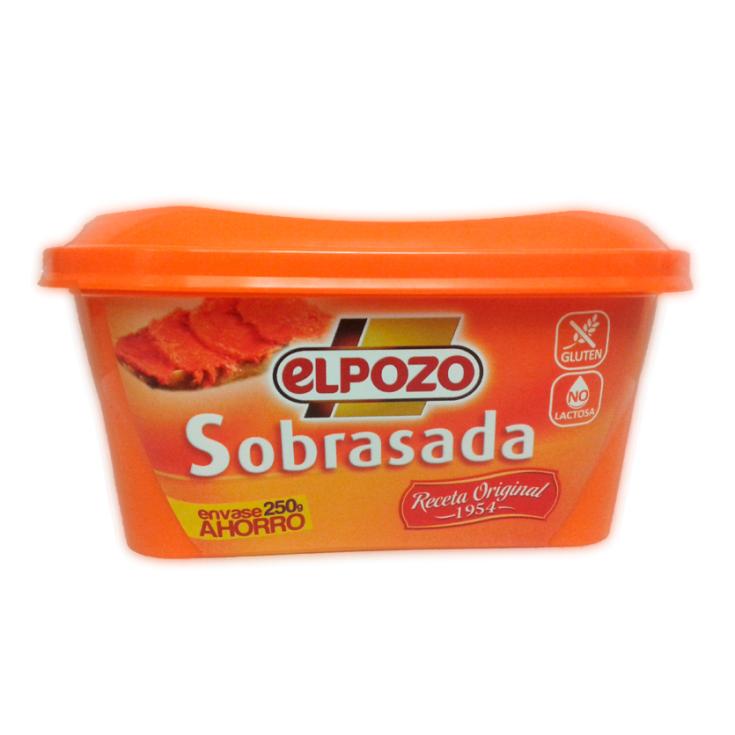 SOBRASADA TARRINA EL POZO 250G