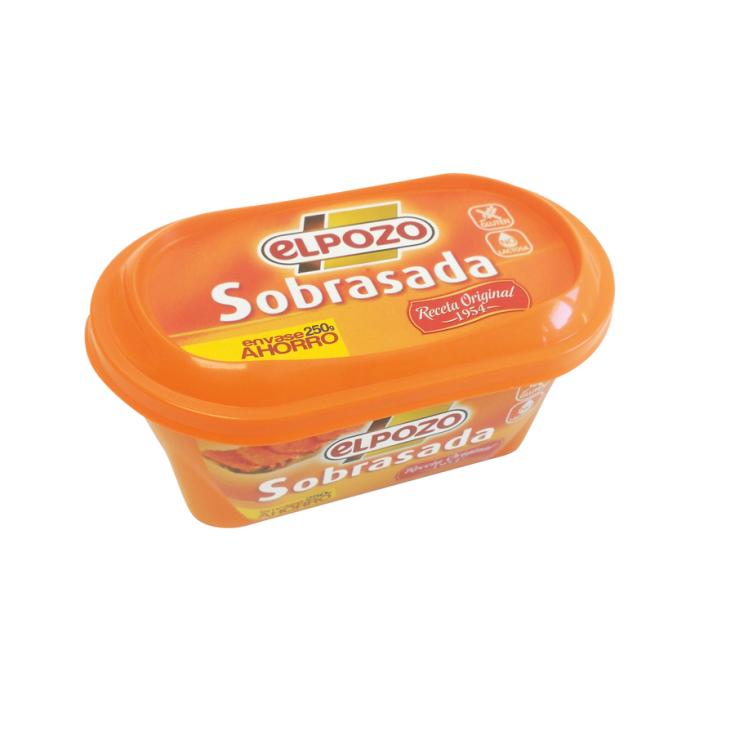 SOBRASADA TARRINA EL POZO 250G