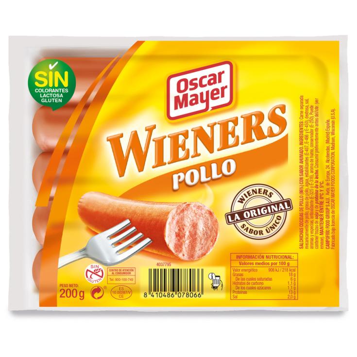 SALCHICHA POLLO OSCAR MAYER 200G LaDespensa SALCHICHA POLLO OSCAR MAYER 200G LaDespensa