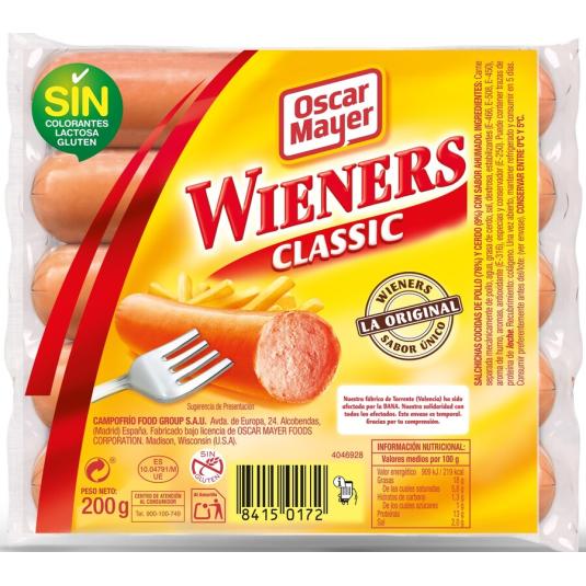 SALCHICHA WIENERS OSCAR MAYER 200G