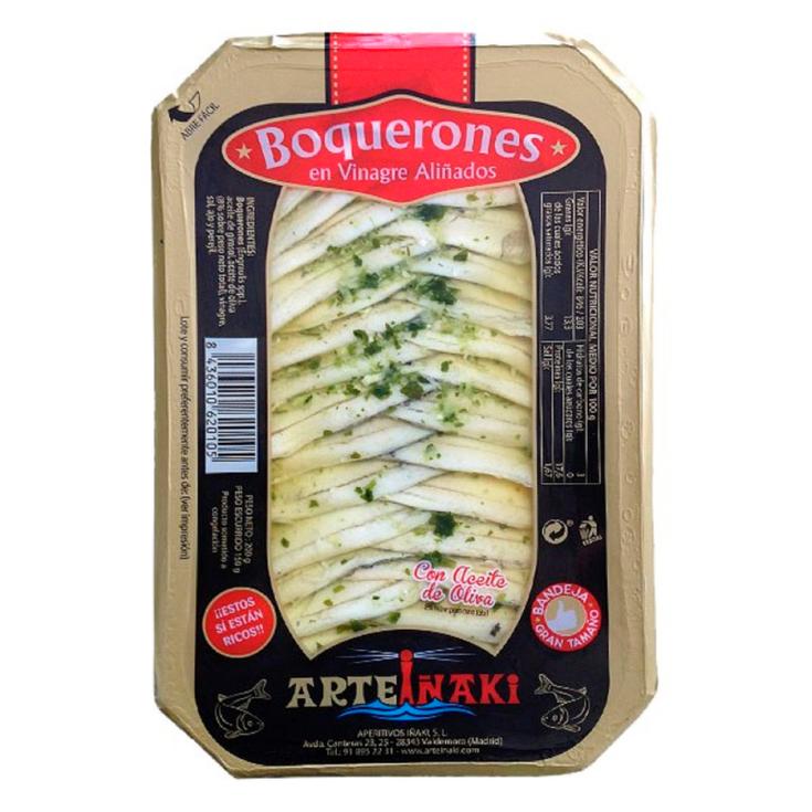 BOQUERÓN ALIÑADO ACEITE OLIVA ARTEIÑAKI 150G