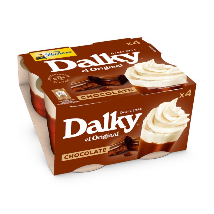 COPA CHOCOLATE NATA DALKY LA LECHERA P4+2 100G/U