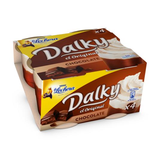 COPA CHOCOLATE NATA DALKY LA LECHERA P4+2 100G/U