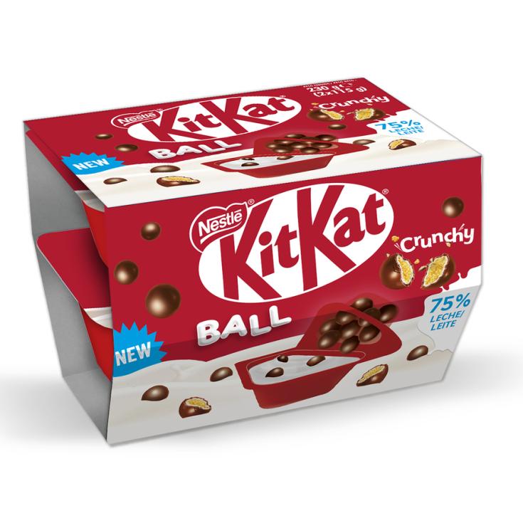 YOGURT NATURAL C/KIT KAT NESTLÉ P2 115G/U