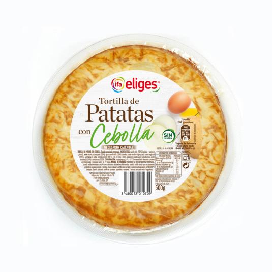 TORTILLA C/CEBOLLA IFA ELIGES 500G