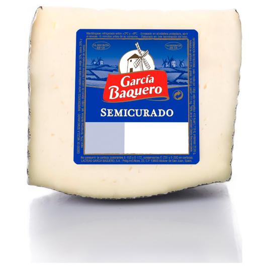 QUESO SEMICURADO CUÑA BDF GARCÍA BAQUERO 325G