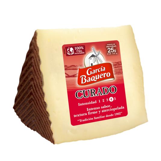 QUESO CURADO CUÑA BDF GARCÍA BAQUERO 310G