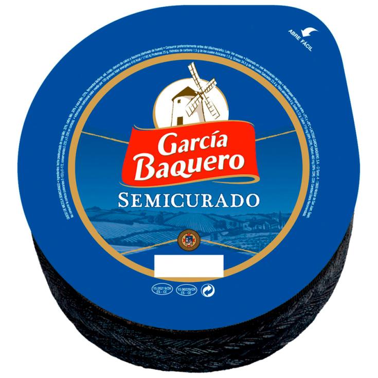 QUESO SEMICURADO  GARCÍA BAQUERO 465G