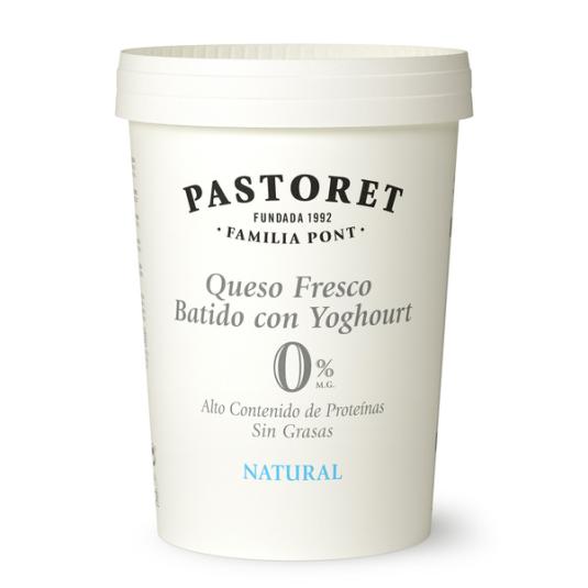 QUESO FRESCO BATIDO C/YOGUR 0% PASTORET 500G