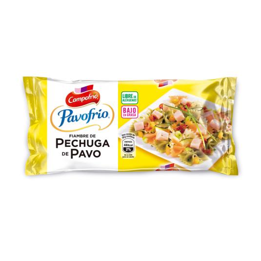 PECHUGA PAVO BAJO GRASAS PAVOFRIO CAMPOFRIO 340G